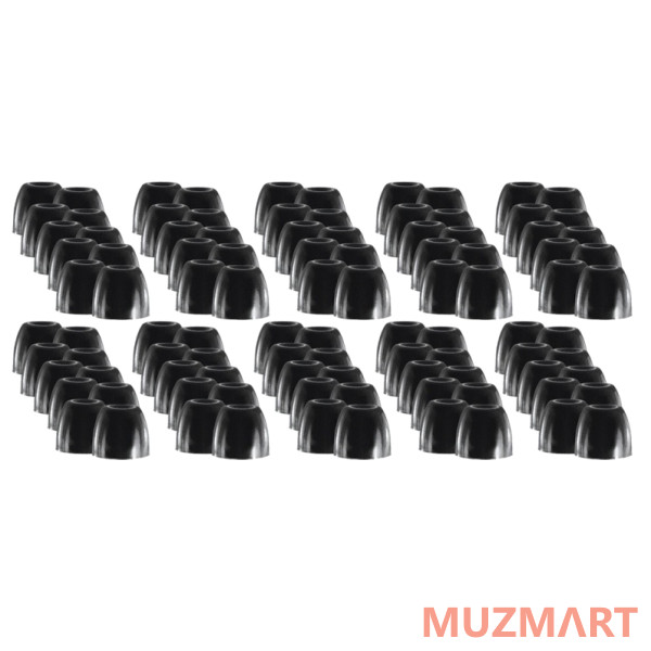 Shure EABKF1-100S сменные вставки для наушников для внутриканальных наушников Shure, размер S, 50 пар