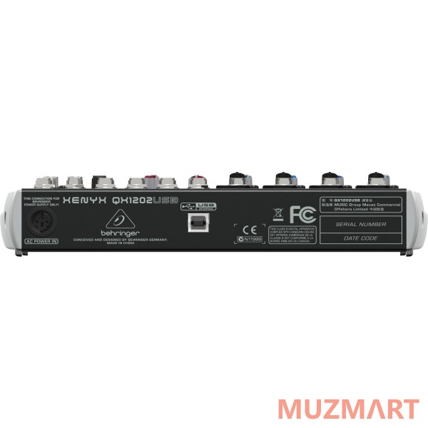 Behringer Xenyx QX1202USB Микшерный пульт компактный