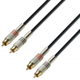 Adam Hall K3 TCC 0600 Аудиокабель 2 x RCA(M)-2 x RCA(M)