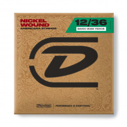 Dunlop DJN1236 Irish Tenor Banjo Nickel Wound Струны для банджо тенор