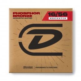 Dunlop DOP1656 Phosphor Bronze Струны для резонаторной гитары