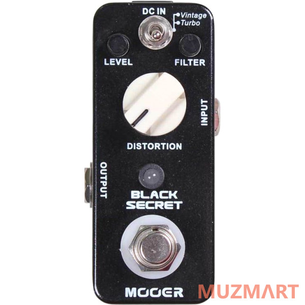 Mooer Black Secret Distortion Гитарная педаль