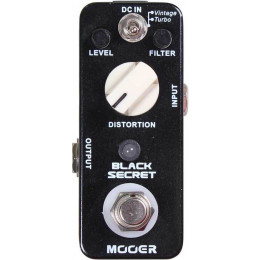Mooer Black Secret Distortion Гитарная педаль