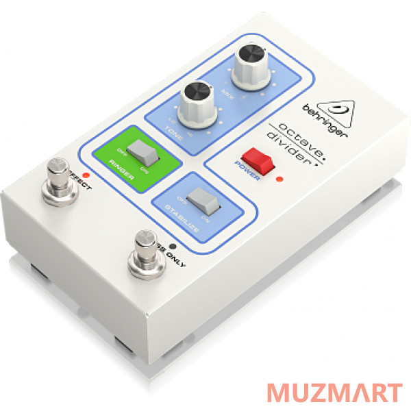 Behringer OCTAVE DIVIDER Классический аналоговый октавер и Ringer Effects для гитары, баса и клавишных