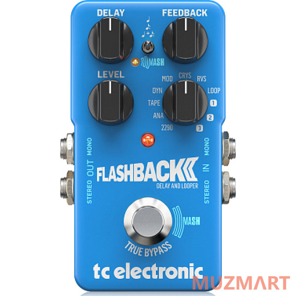 TC Electronic FLASHBACK 2 DELAY педаль дилэй, студийный уровень