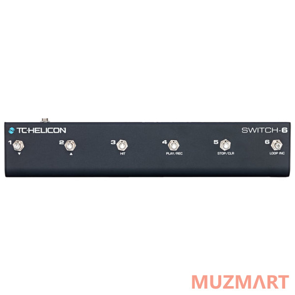 TC Helicon SWITCH-6 Педаль для переключения эффектов