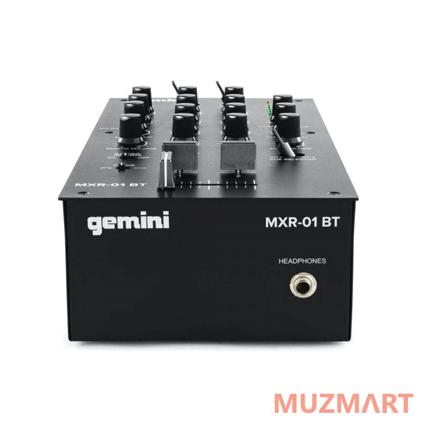 Gemini MXR-01BT 2х канальный DJ микшер с Bluetooth
