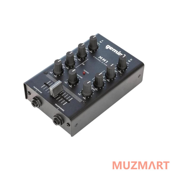 Gemini MM1 Компактный 2-х канальный DJ микшер