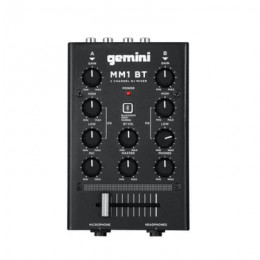 Gemini MM1BT Компактный 2-х канальный DJ микшер c Bluetooth