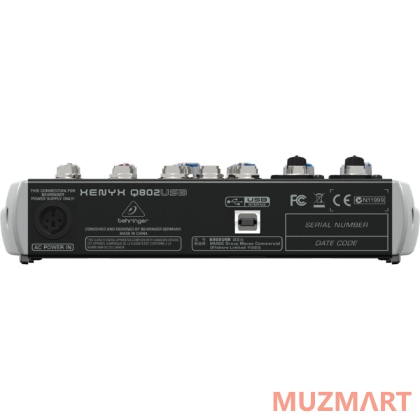 Behringer Xenyx Q802USB Микшерный пульт универсальный
