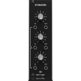 Behringer 995 ATTENUATORS Модуль синтезатора: 3-канальный пассивный аттенюатор, формат Eurorack