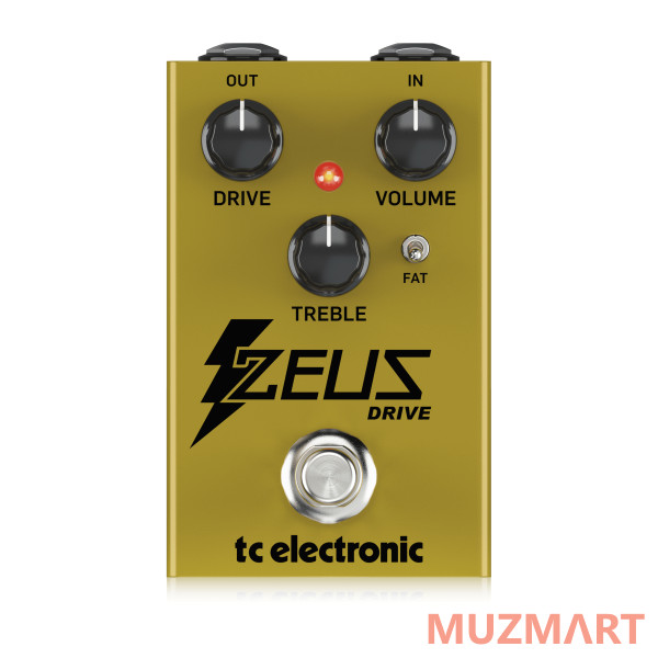 TC Electronic ZEUS DRIVE OVERDRIVE Гитарная педаль эффекта овердрайв