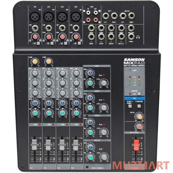 Samson MixPad MXP124 Малошумящий микшерный пульт