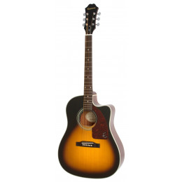 Epiphone J-15 EC Deluxe Vintage Sunburst Электроакустическая гитар