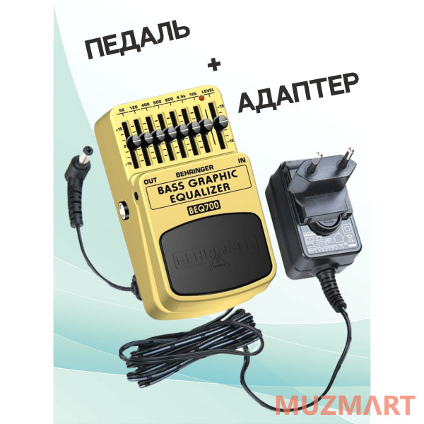 Behringer KIT BEQ700_АСDОО6 Педаль-эквалайзер c адаптером питания