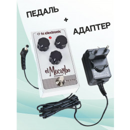 TC Electronic KIT EL MOCAMBO_ACDOO6 Педаль овердрайв с адаптером питания