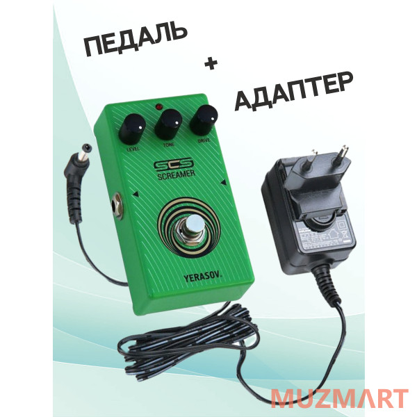 Yerasov KIT SCS-TS-20_ACDOO6 Педаль эффектов с адаптером питания