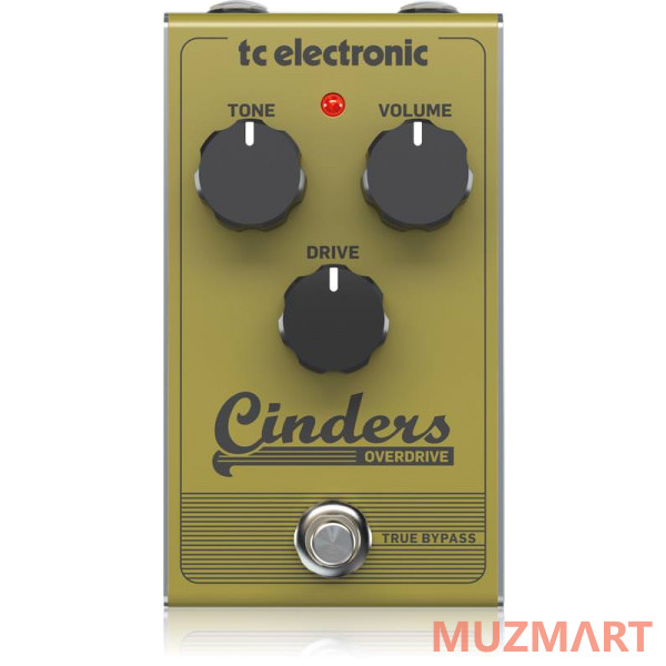 TC Electronic KIT CINDERS OVERDRIVE_ACDOO6 Педаль овердрайв с адаптером питания