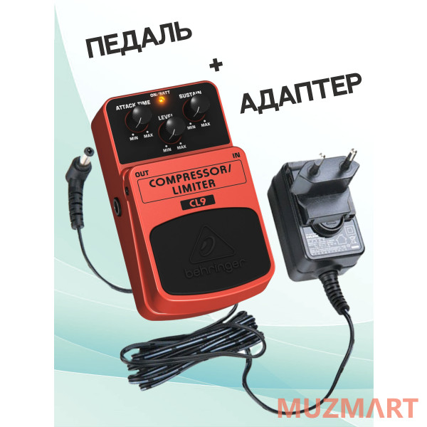 Behringer KIT CL9_ACDOO6 Педаль эффектов с адаптером питания