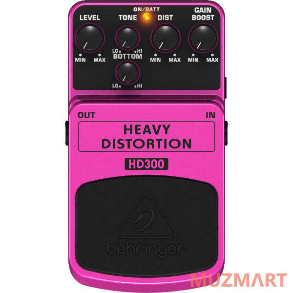 Behringer KIT HD300_ACDOO6 Педаль дисторшн с адаптером питания