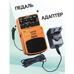 Behringer KIT SF300_ACDOO6 Педаль эффекта фуз с адаптером питания