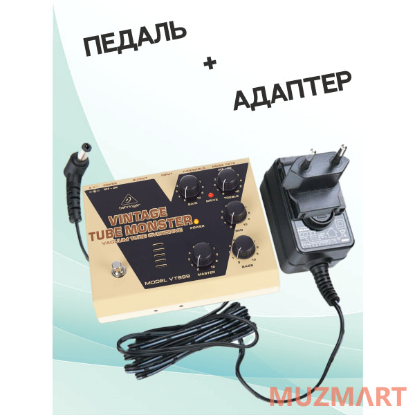 Behringer KIT VT999_ACDOO6 Педаль овердрайв с адаптером питания