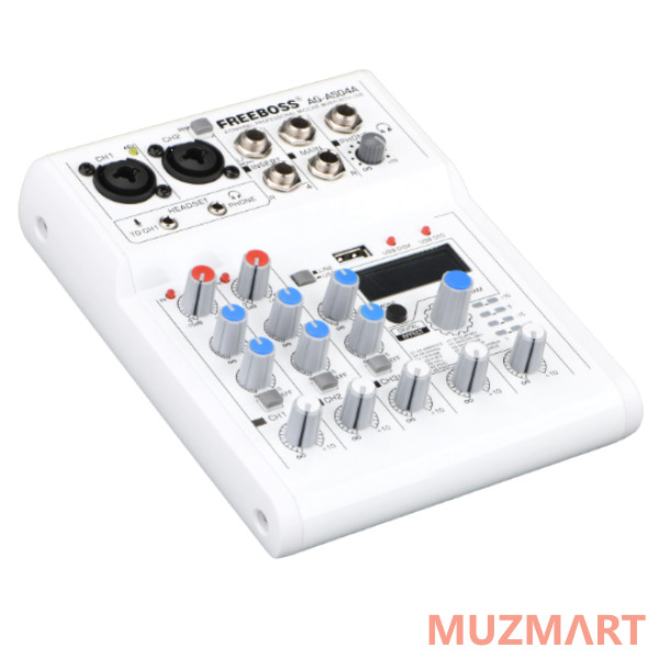 FREEBOSS AG-AS04A Микшерный пульт 4-х канальный