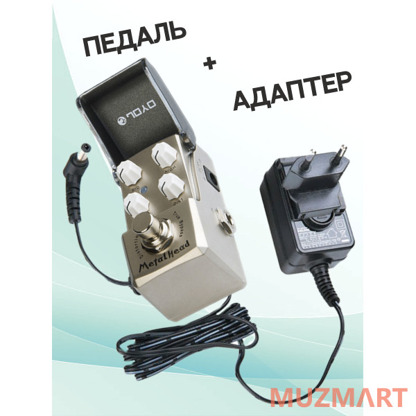 Joyo KIT JF-315_ACDOO6 Педаль дисторшн с адаптером питания