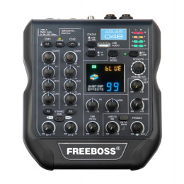 FREEBOSS AG-AS04B Микшерный пульт 4-х канальный