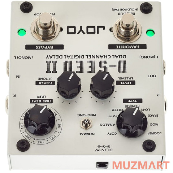 Joyo KIT DSEED II_ACDOO6 Педаль эффектов с адаптером питания