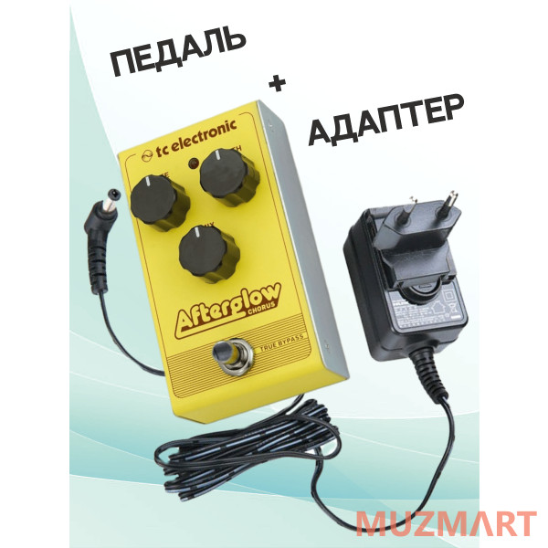 TC Electronic KIT AFTERGLOW CHORUS_ACDOO6 Педаль хорус с адаптером питания