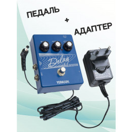 Yerasov KIT DM-6_ACDOO6 Педаль Delay с адаптером питания