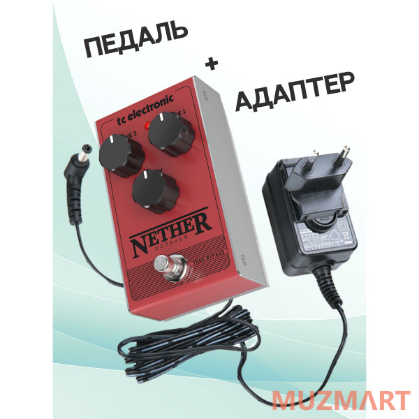 TC Electronic KIT NETHER OCTAVER_ACDOO6 Педаль эффектов с адаптером питания