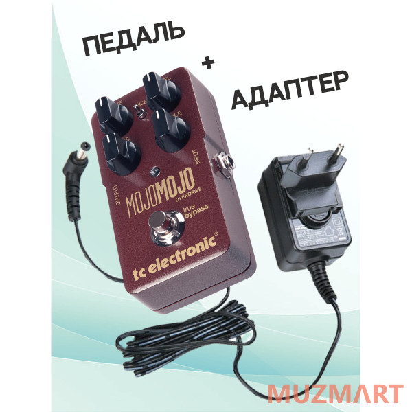 TC Electronic KIT MojoMojo_ACDOO6 Педаль овердрайв с адаптером питания