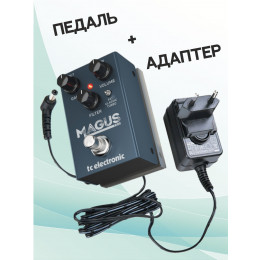 TC Electronic KIT MAGUS PRO_ACDOO6 Педаль дисторшн с адаптером питания