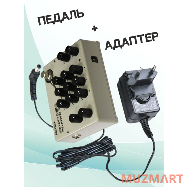 Yerasov KIT SCS-PQ10B_ACDOO6 Педаль эффектов с адаптером питания