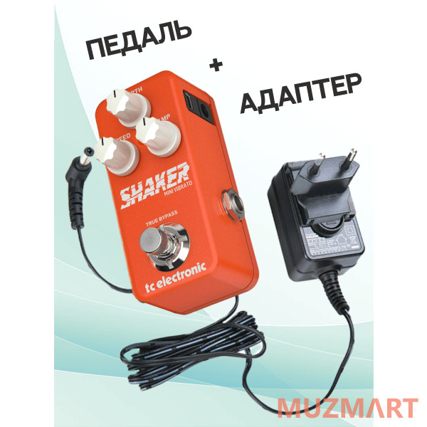 TC Electronic KIT SHAKER MINI_ACDOO6 Педаль вибрато с адаптером питания