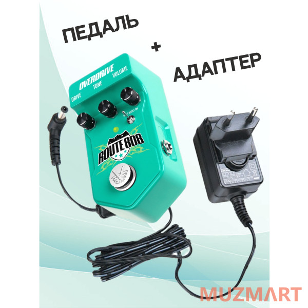 Visual Sound KIT V2RT808_ACDOO6 Педаль овердрайв с адаптером питания