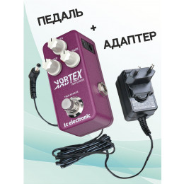 TC Electronic KIT Vortex Mini_ACDOO6 Педаль Flanger с адаптером питания