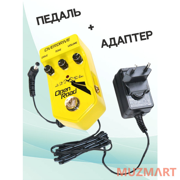 Visual Sound KIT V2OR V2_ACDOO6 Педаль овердрайв с адаптером питания