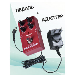 NUX KIT HG-6_ACDOO6 Педаль эффектов с адаптером питания