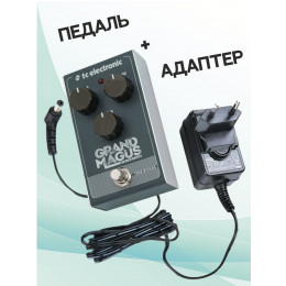 TC Electronic KIT GRAND MAGUS_ACDOO6 Педаль дисторшн с адаптером питания