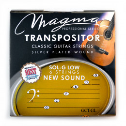 Magma Strings GCT-GL Струны для классической гитары 1G 2D 3bB 4F 5C 6G нестандартный строй