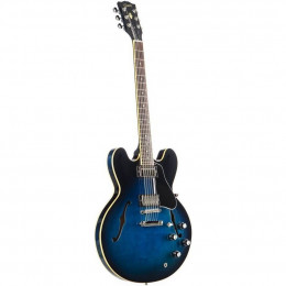 Gibson 2019 ES-335 Dot, Blues Burst Полуакустическая электрогитара