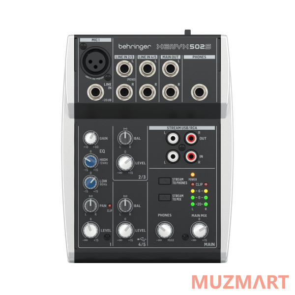Behringer XENYX 502S Аналоговый микшер