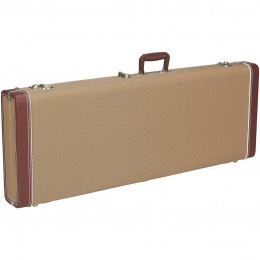 Fender Pro Series Stratocaster/Telecaster Case Tweed with Orange Plush Interior Кейс для электрогитары