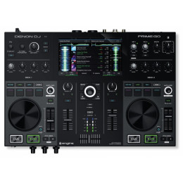Denon Prime GO 2-канальный перезаряжаемый интеллектуальный DJ-контроллер