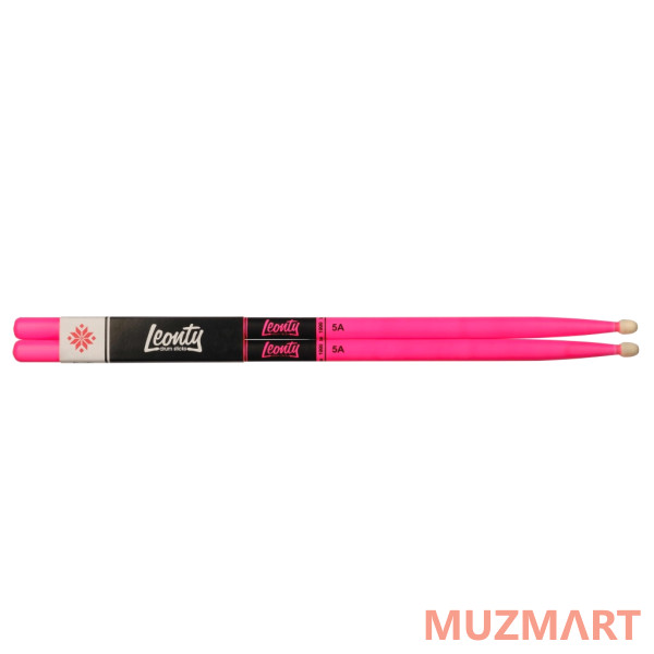 Leonty LFP5A Fluorescent Pink 5А Барабанные палочки