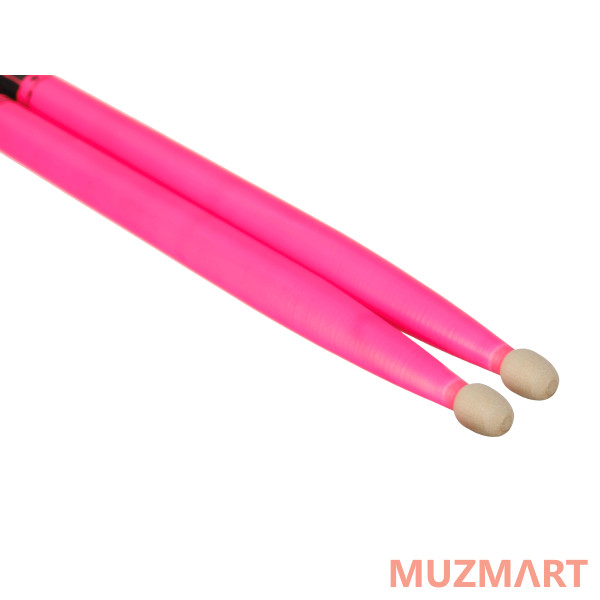 Leonty LFP5A Fluorescent Pink 5А Барабанные палочки