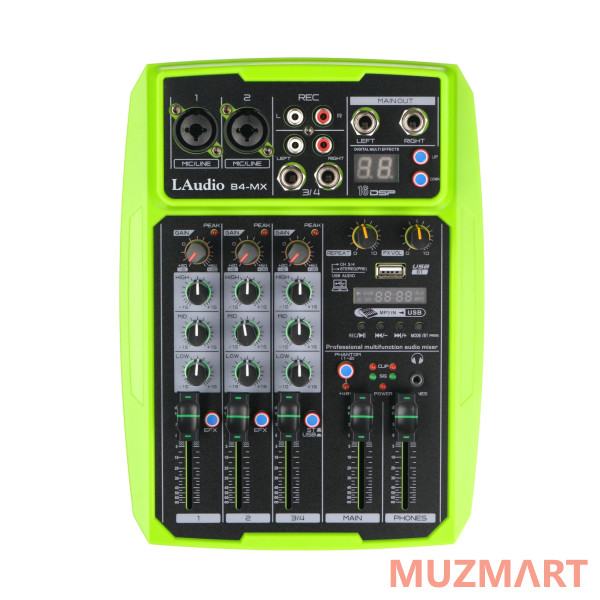 LAudio B4-MX Микшерный пульт, 4 канала